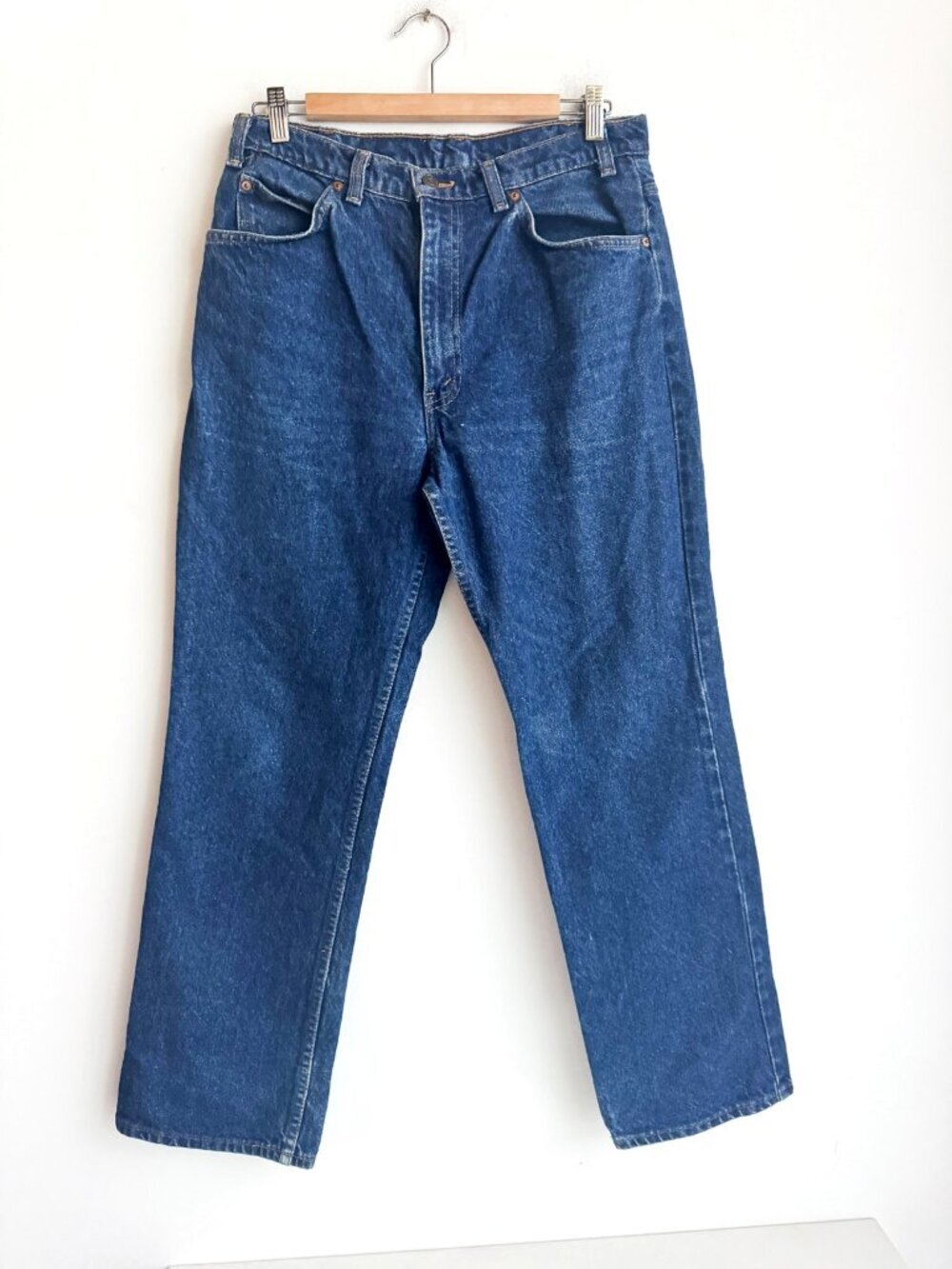 Vintage Levis 619 Orange Tab Dark Wash Jeans 30/28